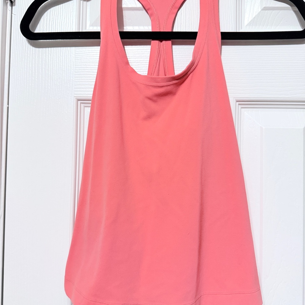 Lululemon coral racerback fitness tank top
